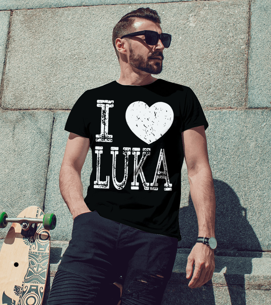 I Love Luka Basketball NFL T-Shirt