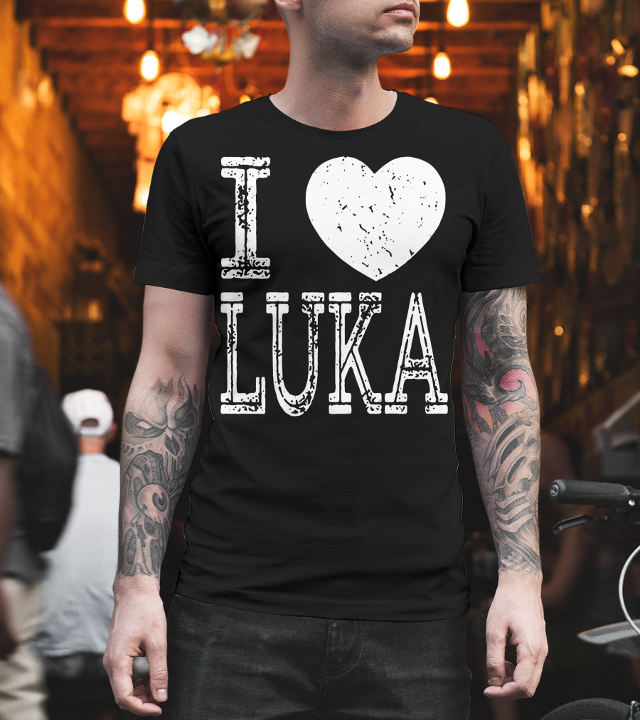 I Love Luka Basketball NFL T-Shirt
