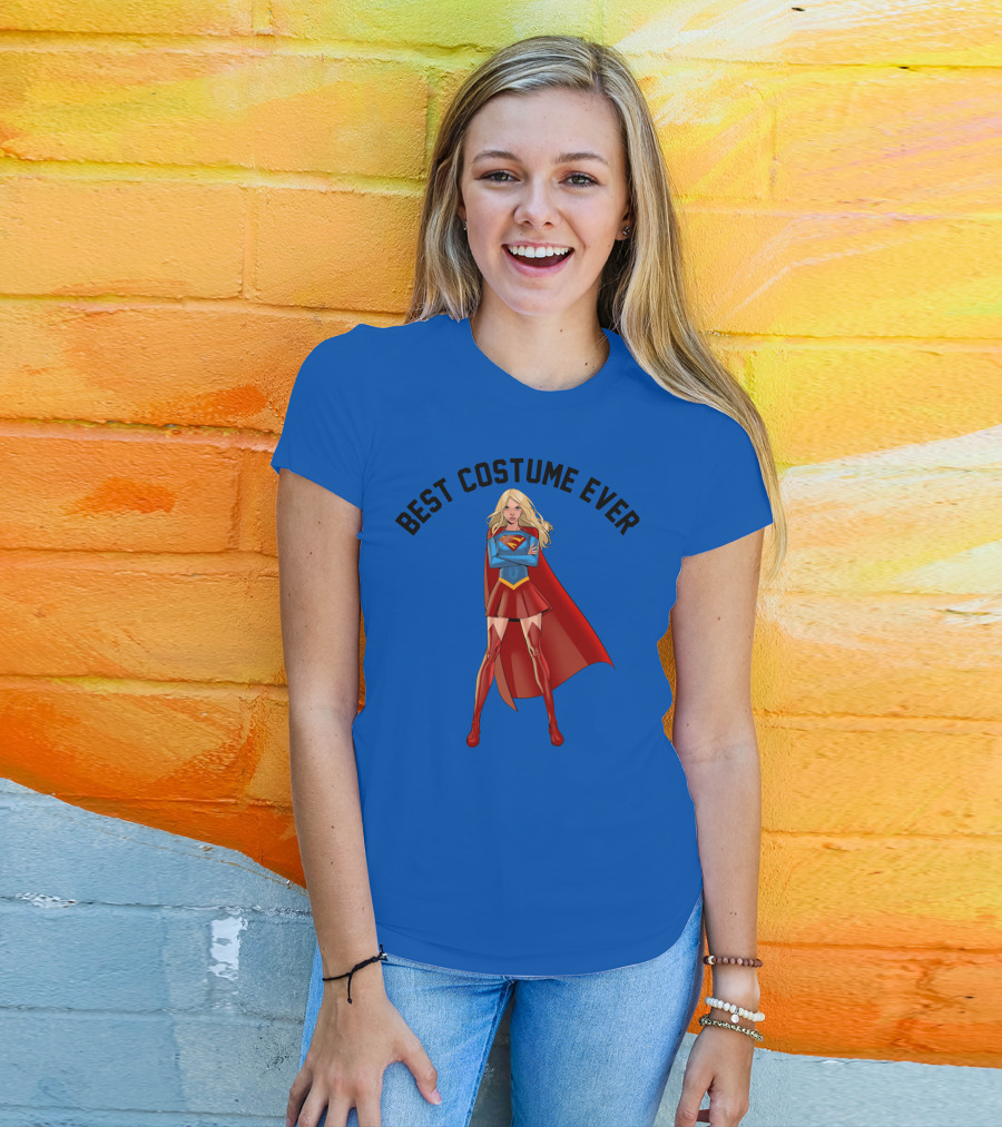 Supergirl Best Costume Ever Iconic Hero Look T-Shirt