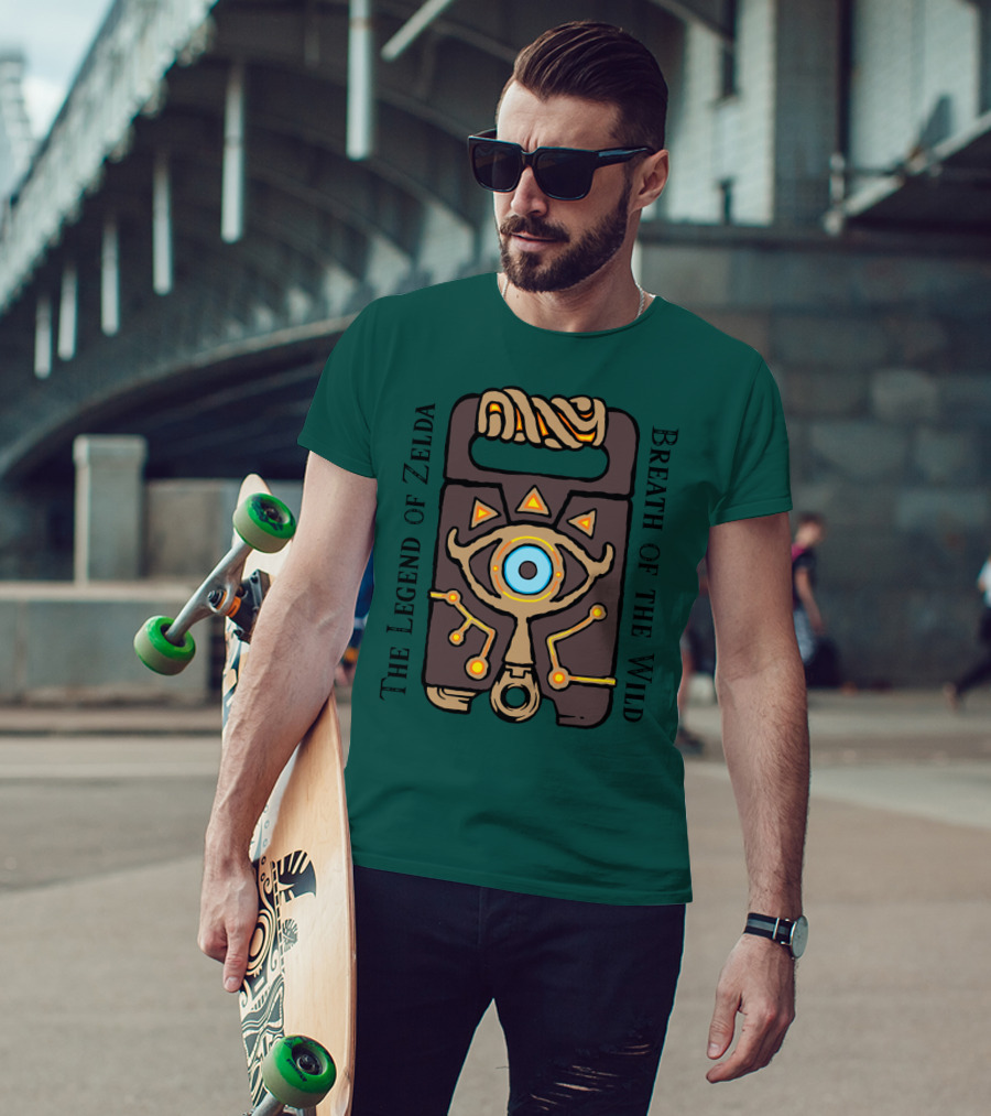 The Legend Of Zelda Breath Of The Wild Sheikah Slate Eye T-Shirt