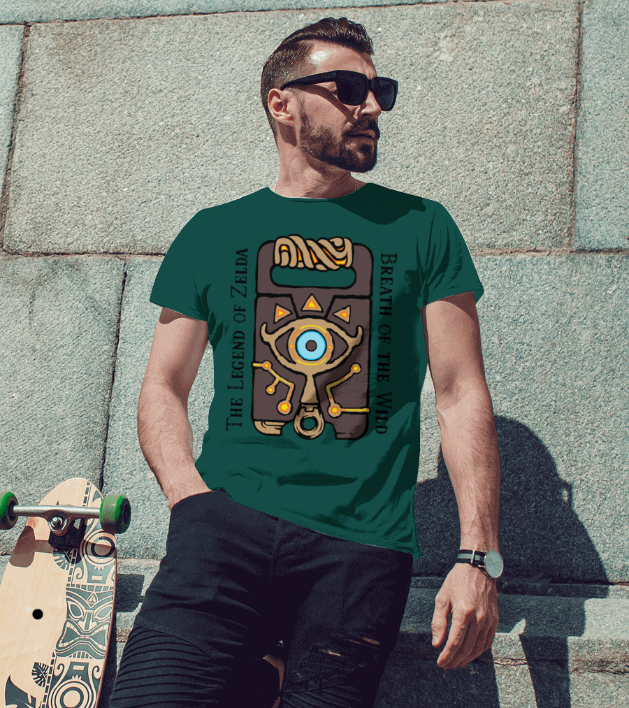 The Legend Of Zelda Breath Of The Wild Sheikah Slate Eye T-Shirt