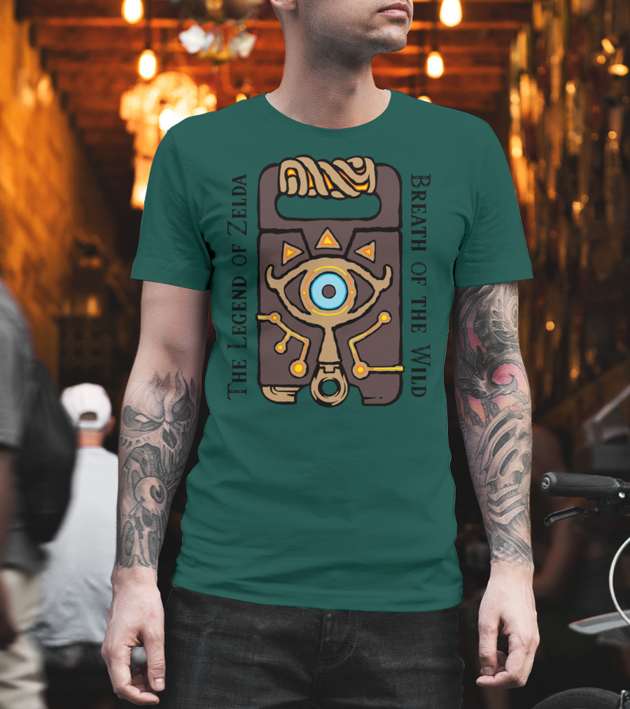 The Legend Of Zelda Breath Of The Wild Sheikah Slate Eye T-Shirt