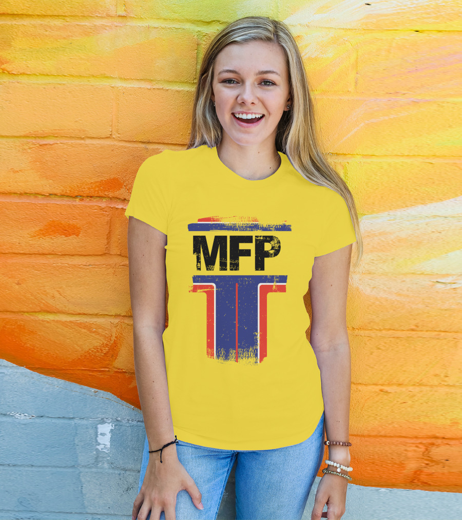 Mad Max MFP Main Force Patrol Vintage Logo Ao Vang T-Shirt