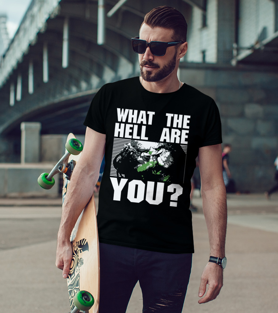 Predator Alien What The Hell Are You? T-Shirt