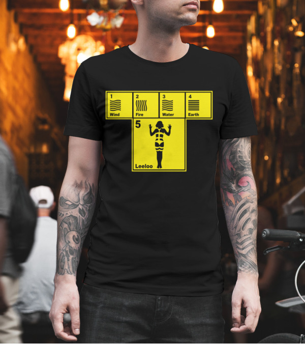 Wind Fire Water Earth Leeloo The Fifth Element T-Shirt Wind Fire Water Earth Leeloo The Fifth Element T-Shirt