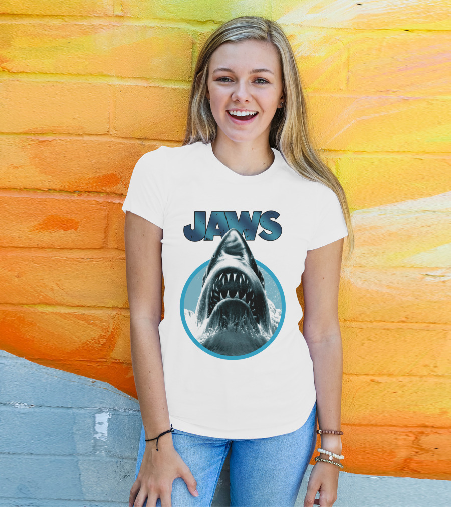 JAWS Shark Iconic Movie T-Shirt