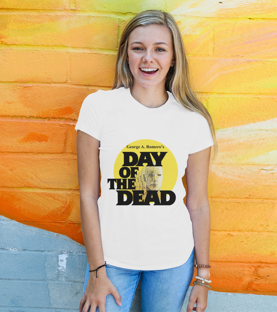 George A. Romero's Day Of The Dead Zombie Horror Movie T-Shirt