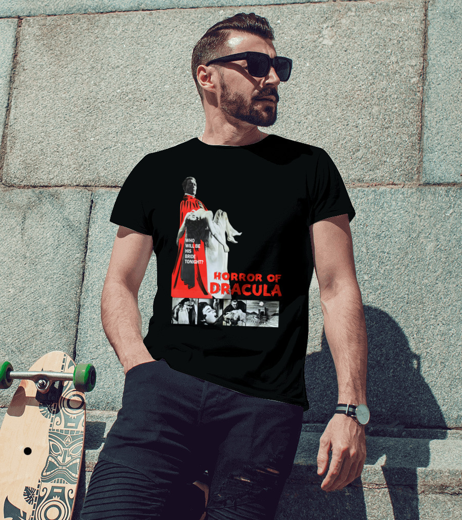 Horror Of Dracula Who Will Be His Bride Tonight T-Shirt