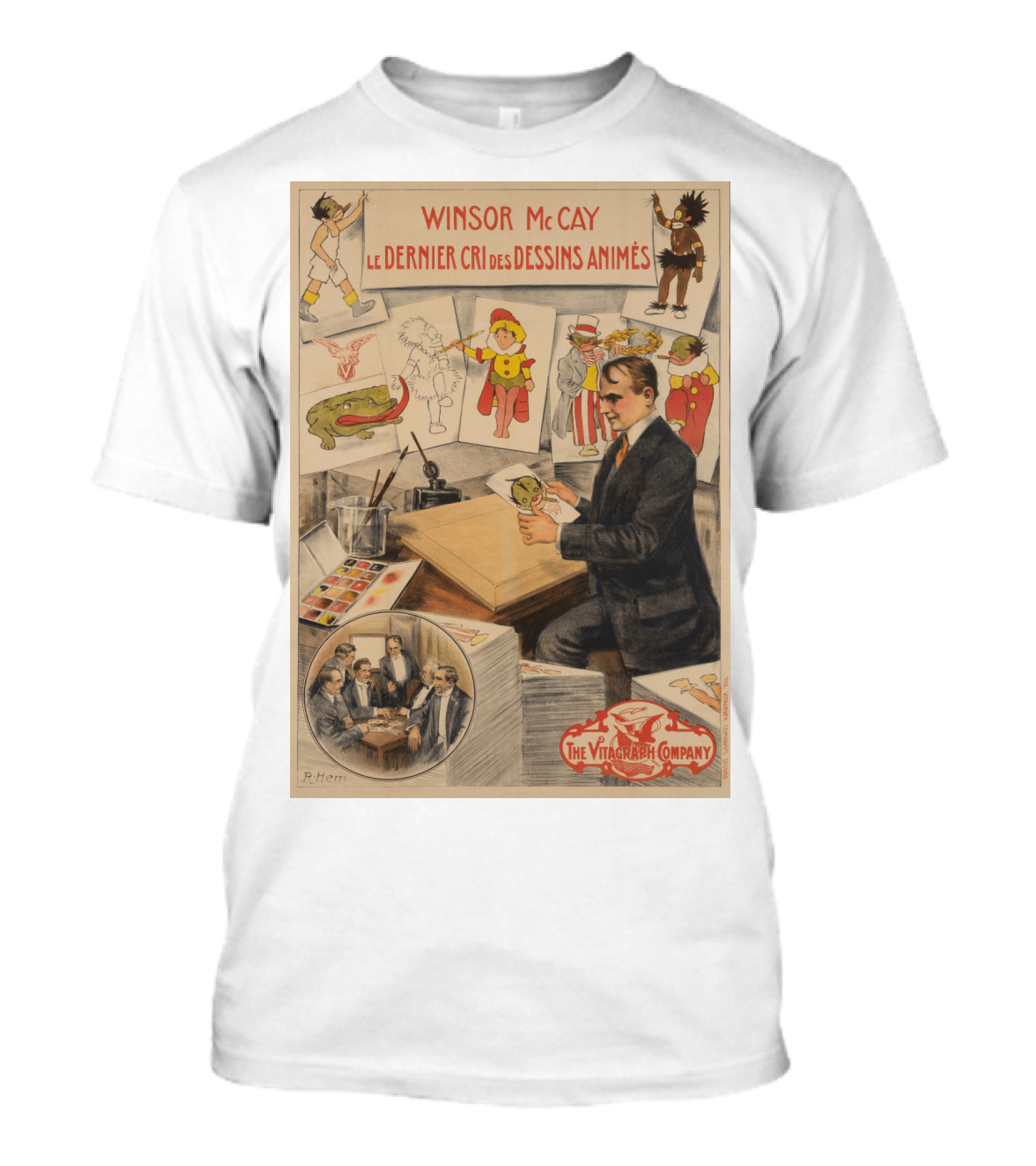 Winsor McCay Le Dernier Cri Des Dessins Animés The Vitagraph Company T-Shirt