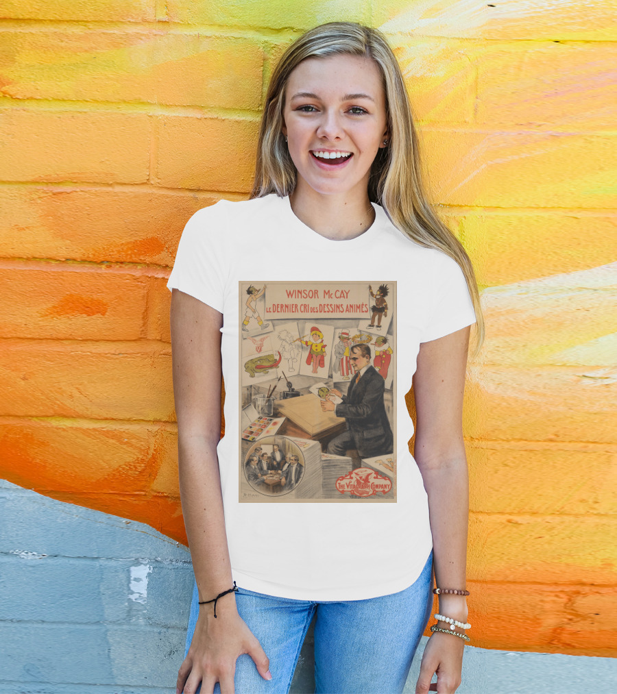 Winsor McCay Le Dernier Cri Des Dessins Animés The Vitagraph Company T-Shirt