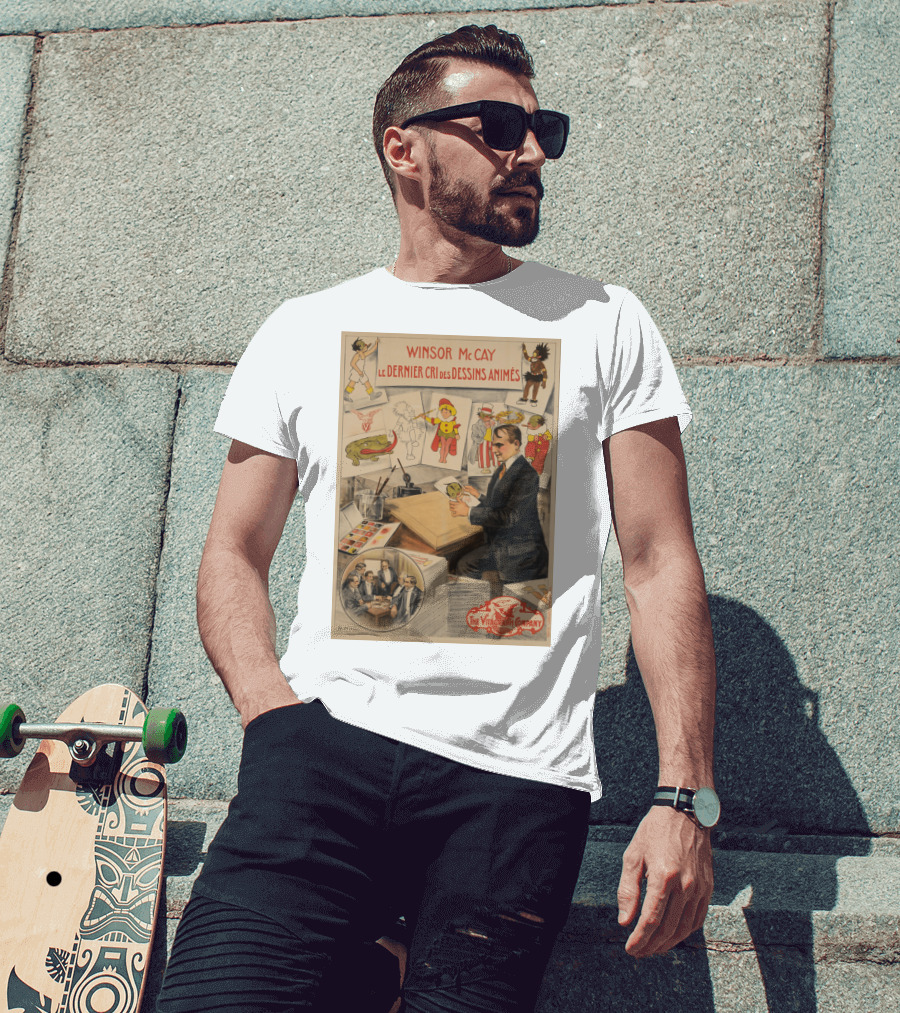 Winsor McCay Le Dernier Cri Des Dessins Animés The Vitagraph Company T-Shirt