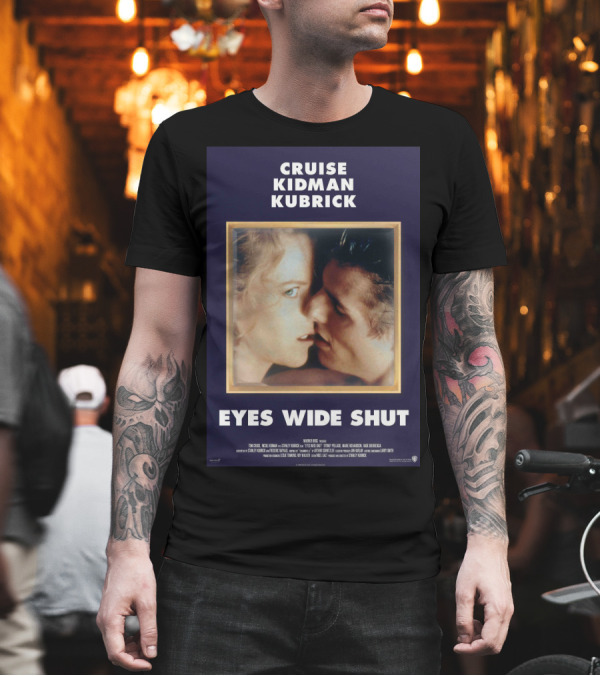 Cruise Kidman Kubrick Eyes Wide Shut 1999 Film T-Shirt Cruise Kidman Kubrick Eyes Wide Shut 1999 Film T-Shirt