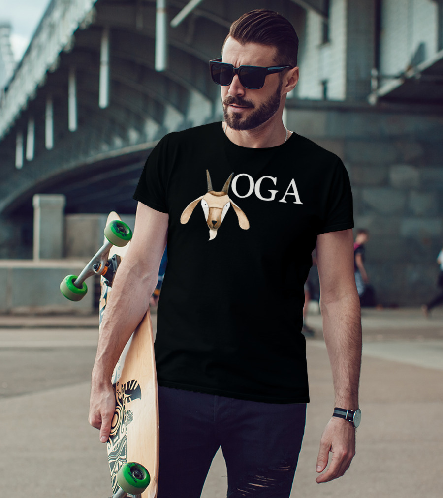 Goat Yoga OGA Funny Gym Class Studio T-Shirt