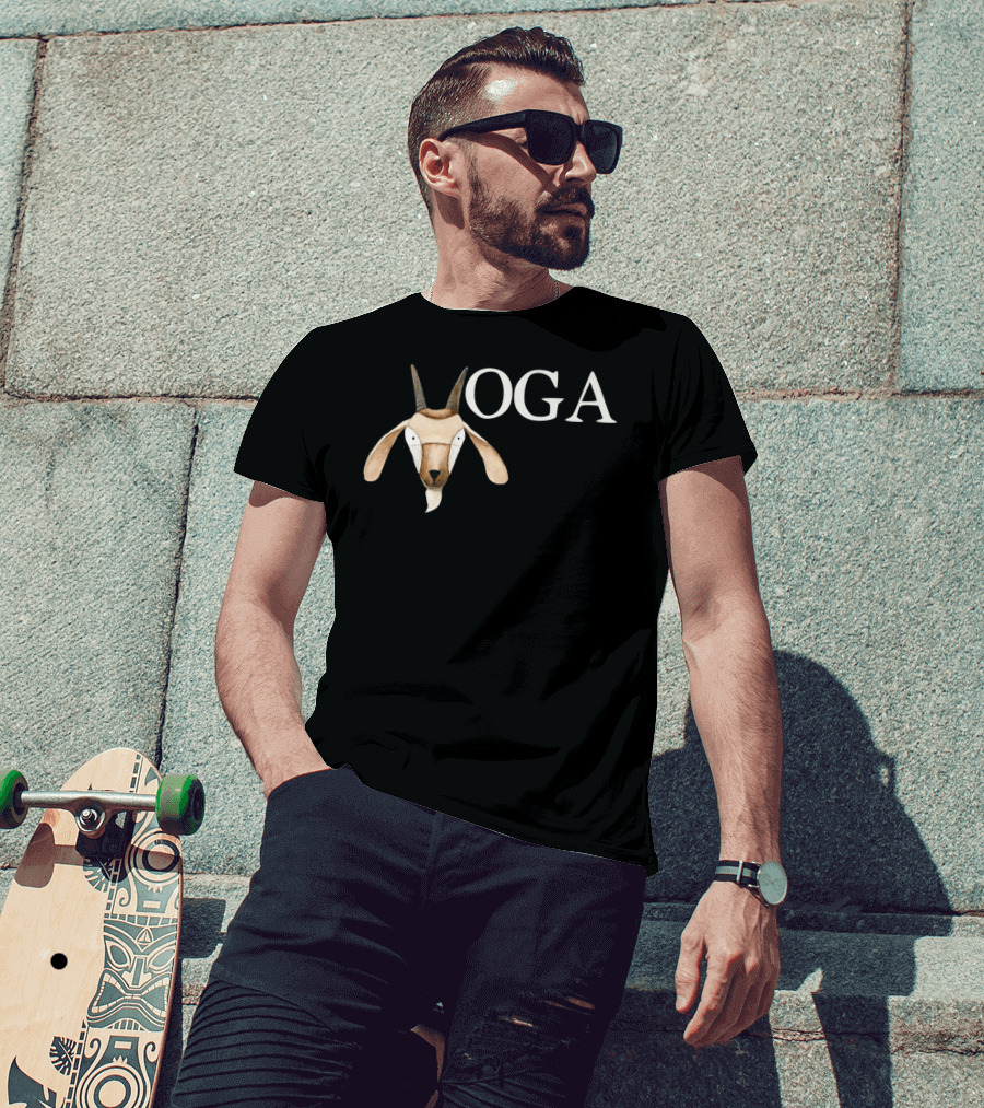 Goat Yoga OGA Funny Gym Class Studio T-Shirt