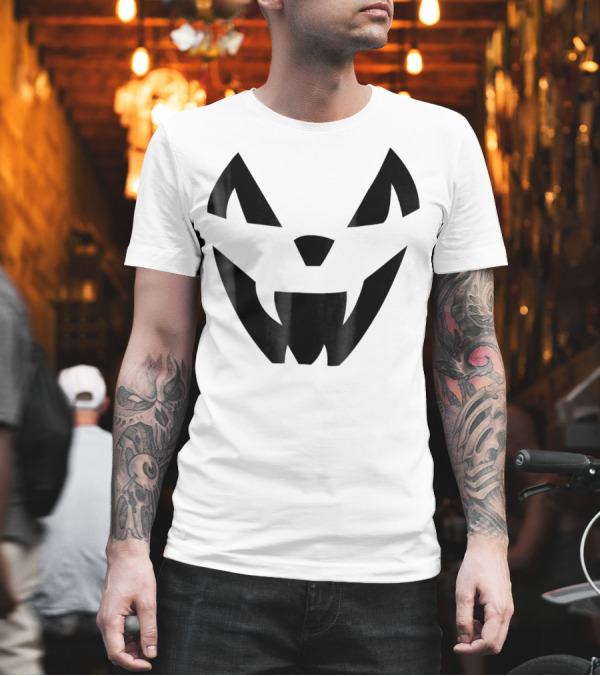 Disfraz De Halloween Playera De Calabaza Tenebrosa T-Shirt Disfraz De Halloween Playera De Calabaza Tenebrosa T-Shirt