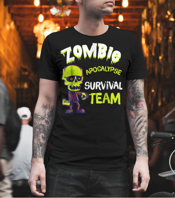 Zombie Apocalypse Survival Team Halloween T-Shirt Zombie Apocalypse Survival Team Halloween T-Shirt