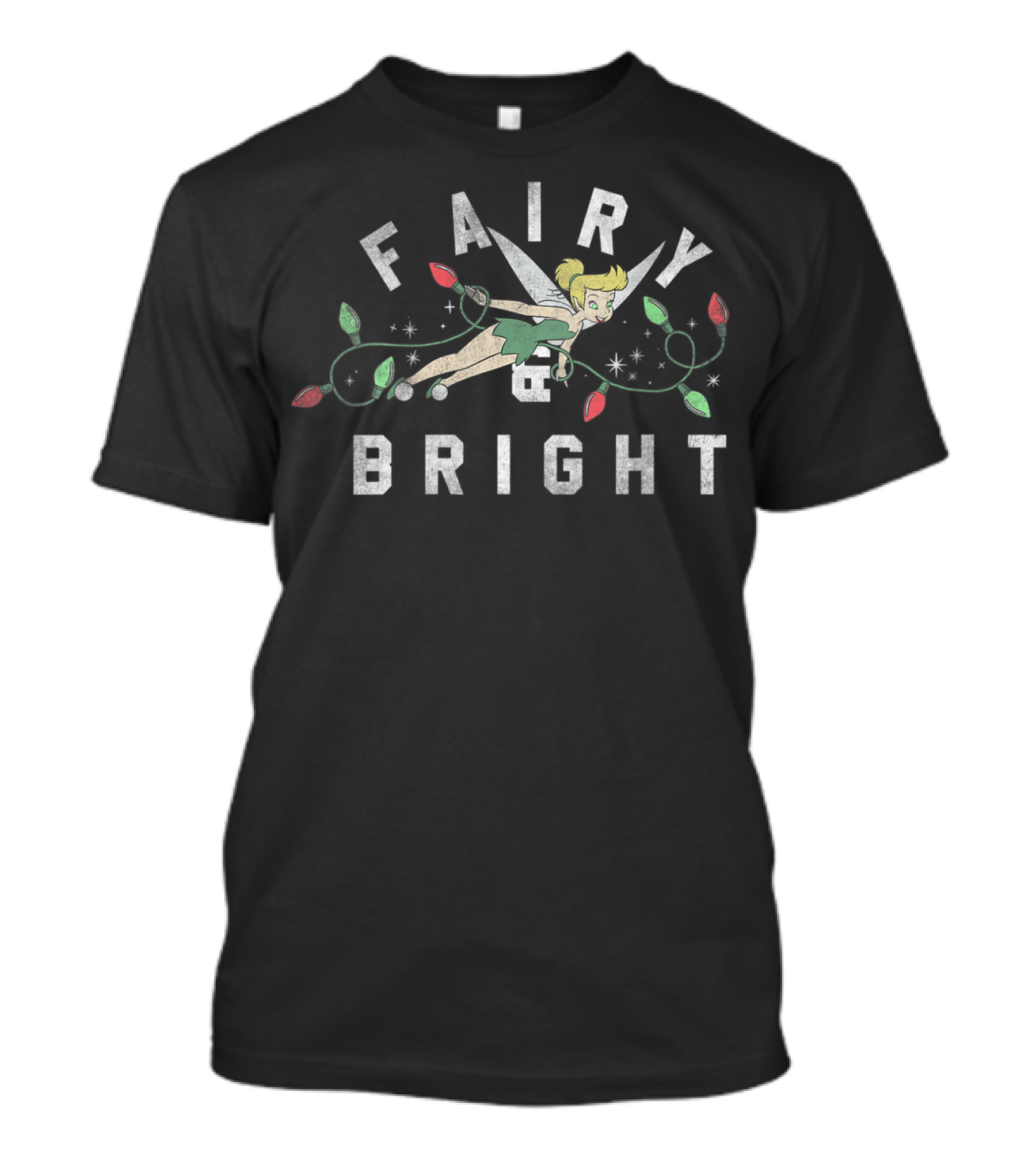 FAIRY BRIGHT Disney Peter Pan Tinker Bell T-Shirt