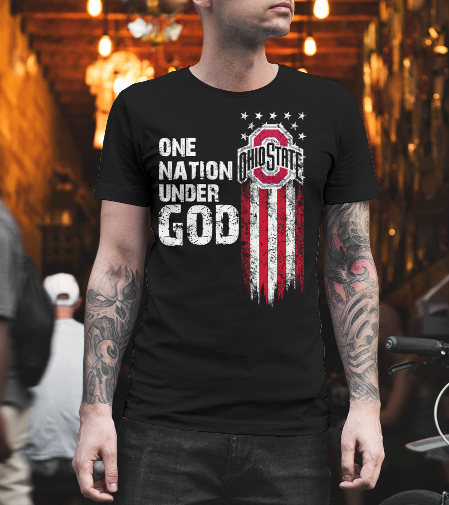 One Nation Under God Ohio State Buckeyes T-Shirt