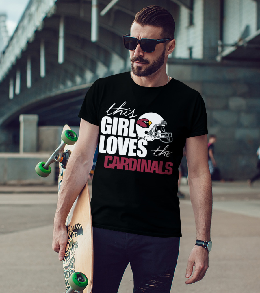This Girl Loves The Cardinals Fans T-Shirt