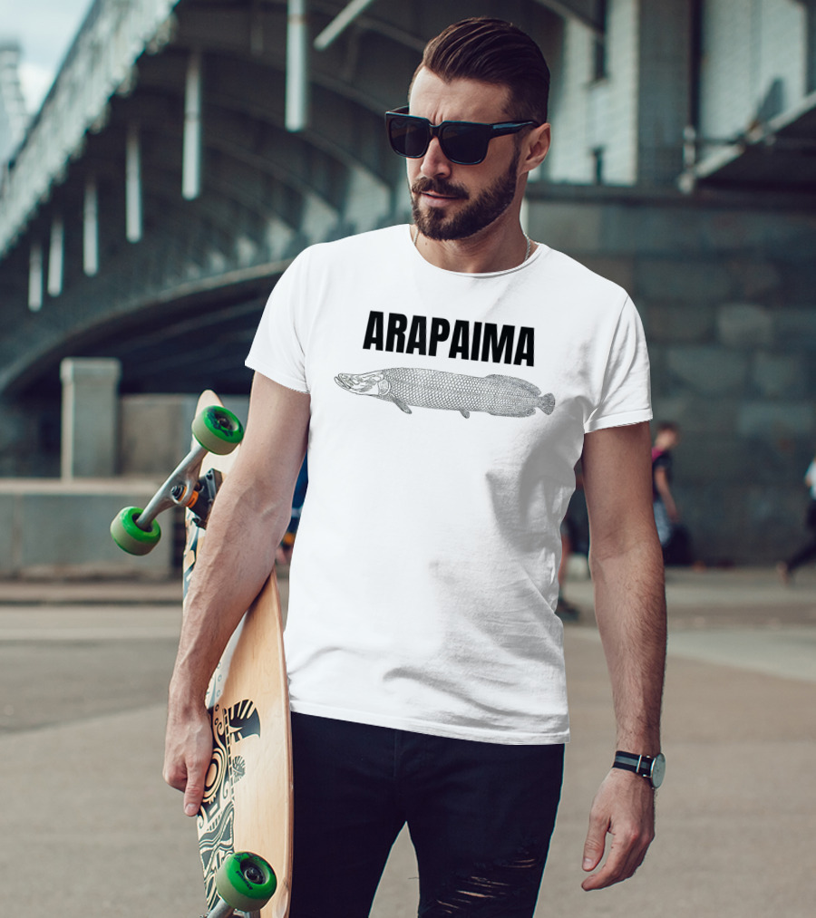 Arapaima Fish Amazon River Fishing Fisherman Wildlife T-Shirt