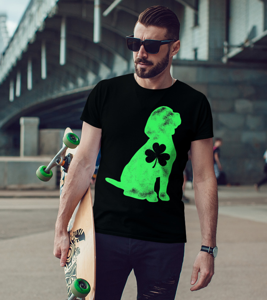 Beagle St Patricks Day Shamrock T-Shirt