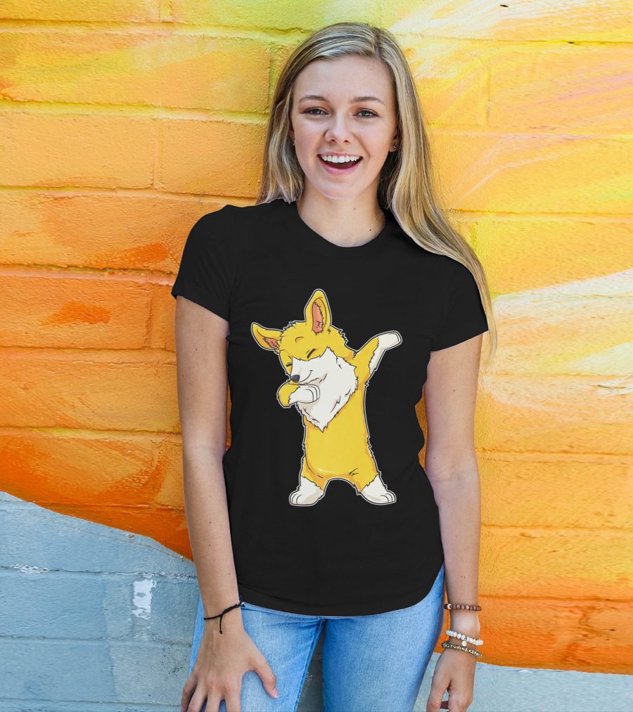 Corgi Dabbing Dance Welsh Corgis Dab T-Shirt