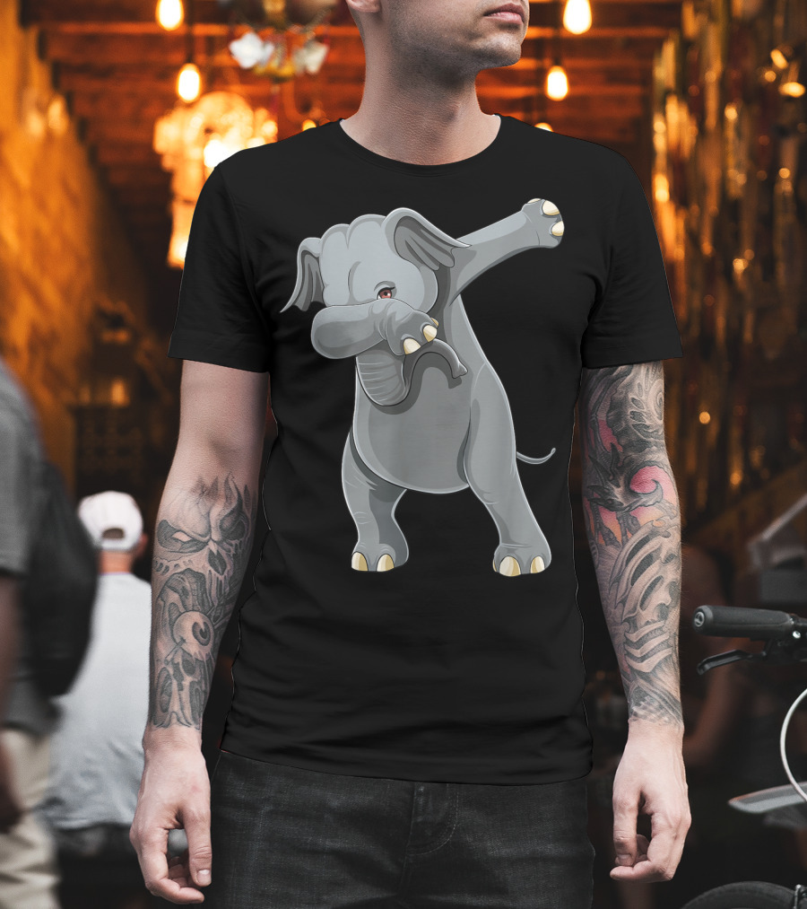 Dabbing Elephant Dab Dance Pose T-Shirt