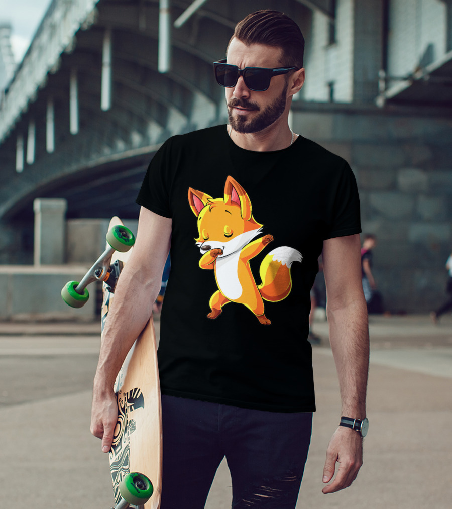 Dabbing Fox Funny Dab Women T-Shirt