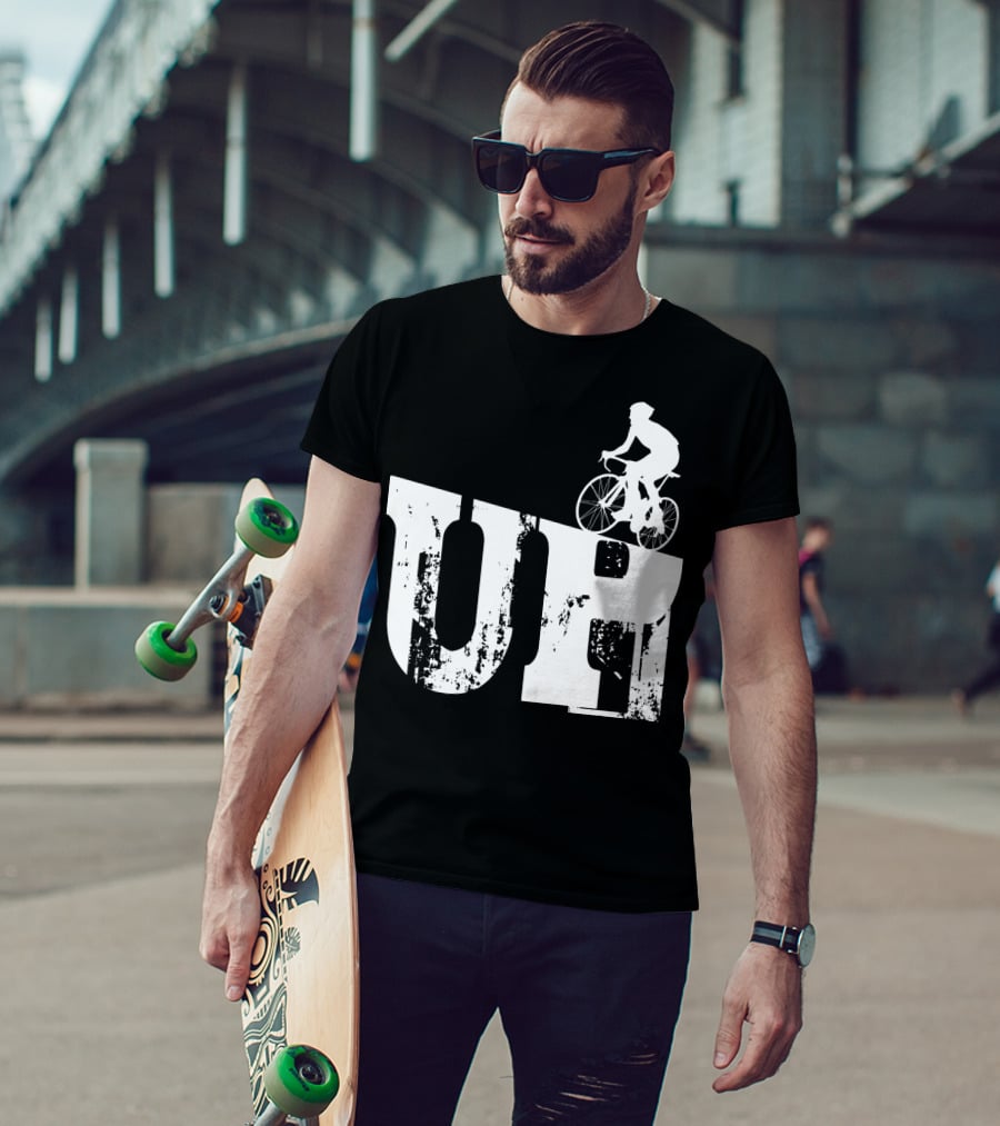 Mountain Bike Rider UP Cycling T-Shirt