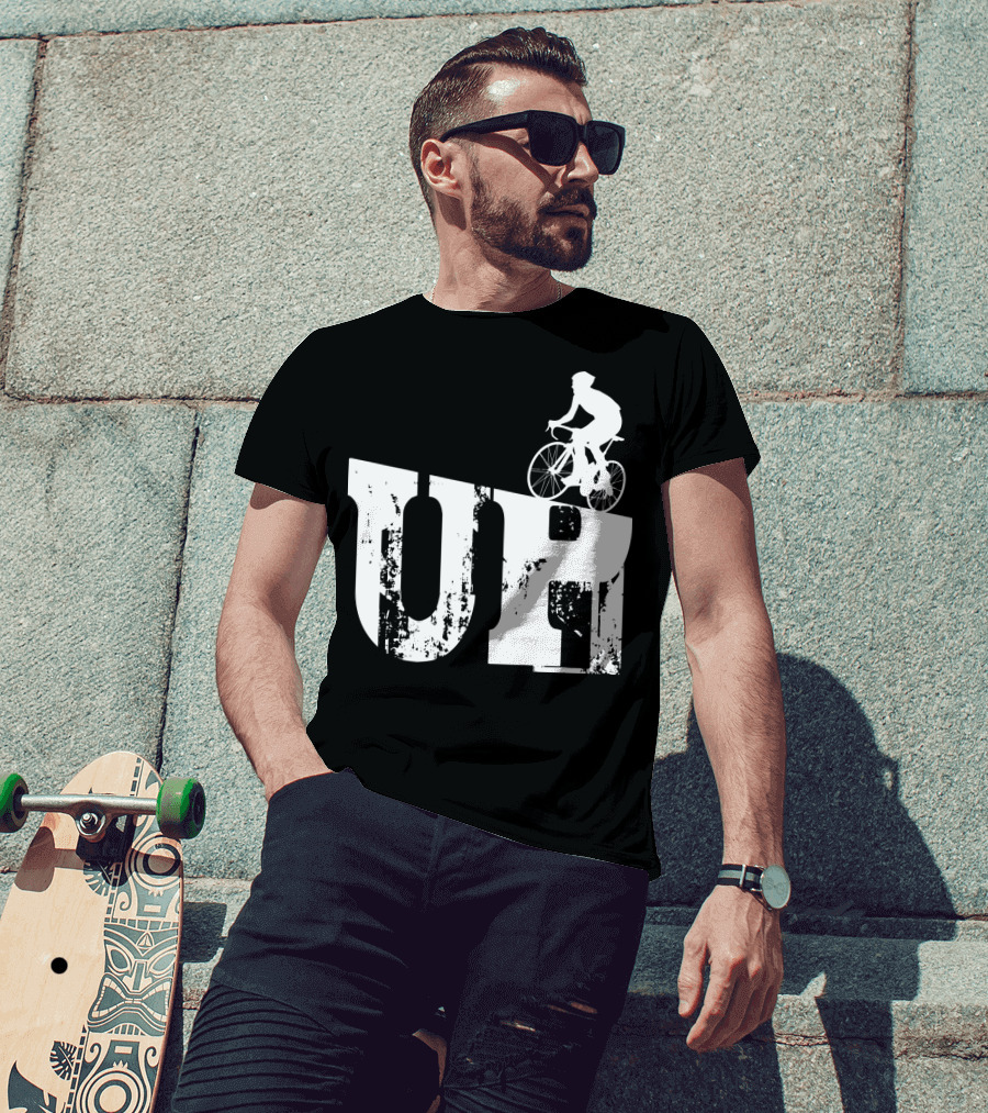 Mountain Bike Rider UP Cycling T-Shirt