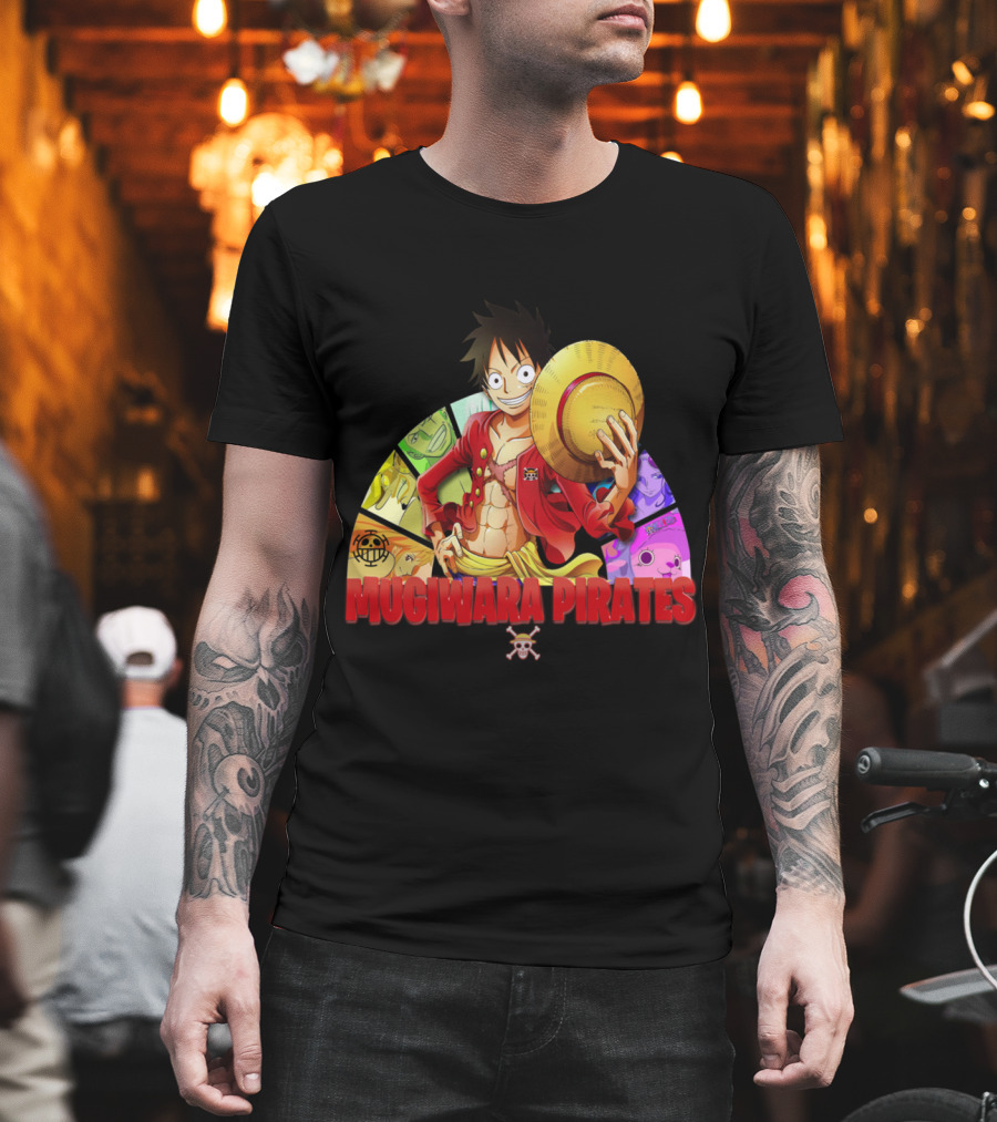 Monkey D Luffy Mugiwara Pirates T-Shirt