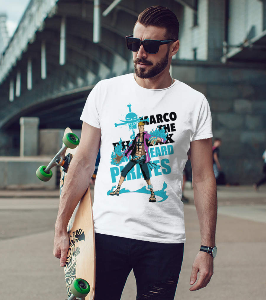 Marco The Phoenix Whitebeard Pirates One Piece T-Shirt