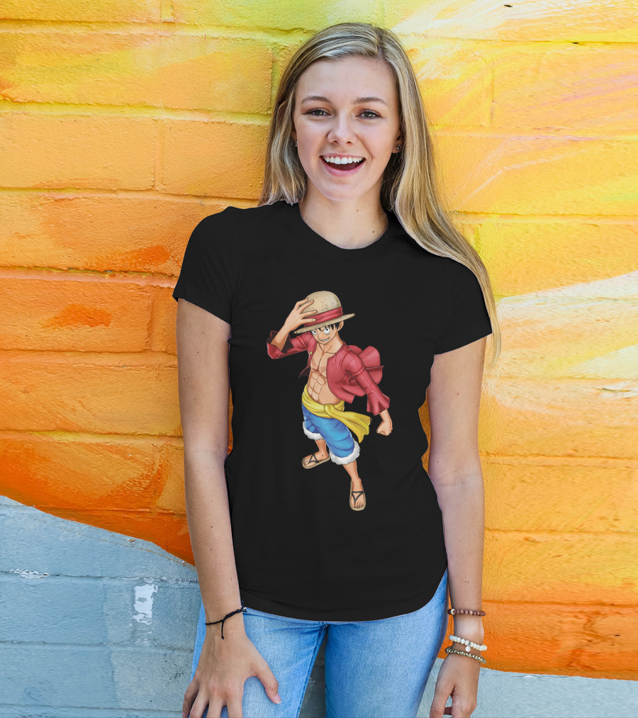 One Piece World Seeker Monkey D. Luffy Adventure T-Shirt