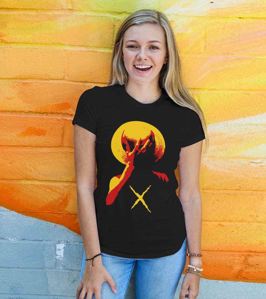 Monkey D. Luffy Portrait With Straw Hat And Crossed Arms T-Shirt