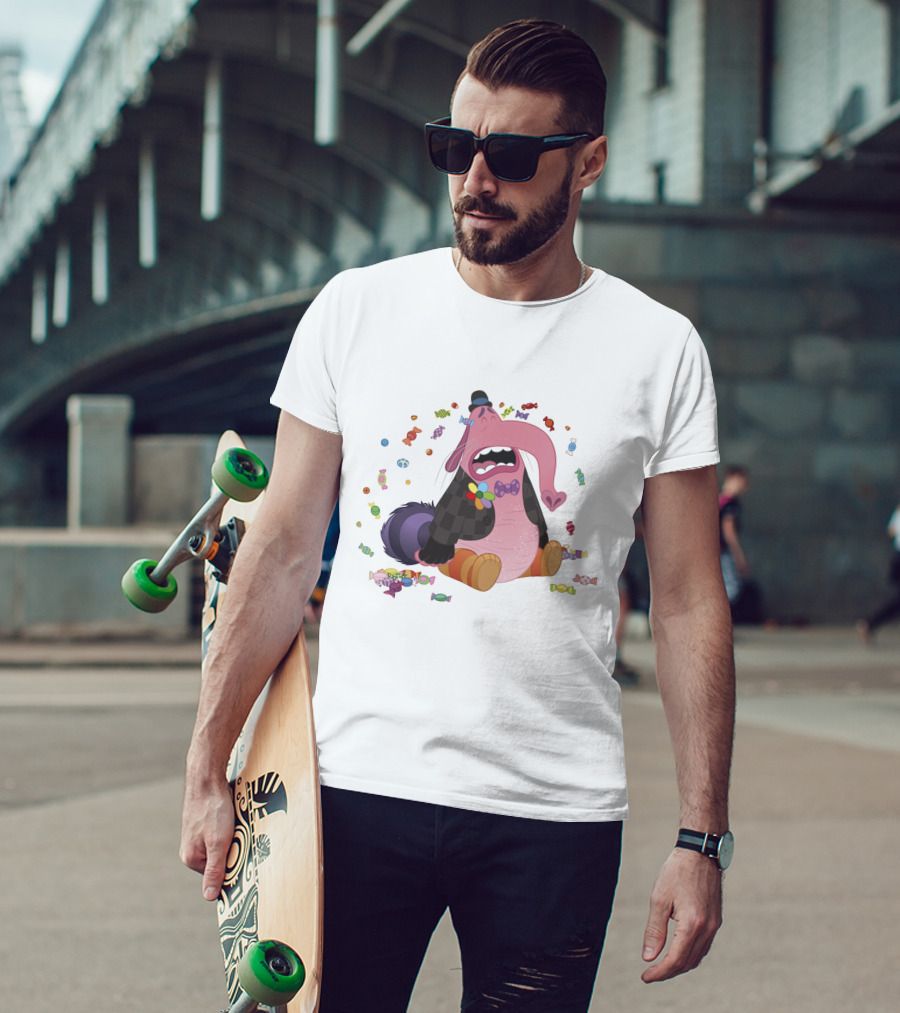 Bing Bong Candy Tears Inside Out Pixar Character Image T-Shirt