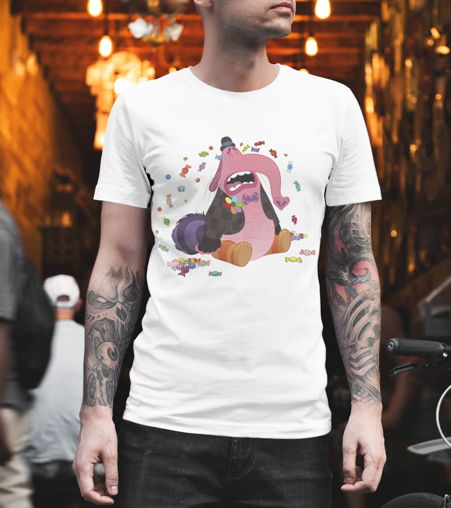 Bing Bong Candy Tears Inside Out Pixar Character Image T-Shirt