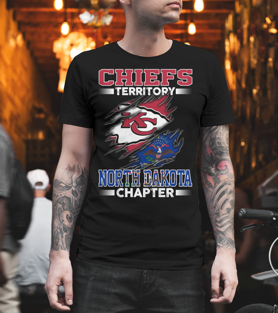 CHIEFS Territory Kansas City North Dakota Chapter T-Shirt
