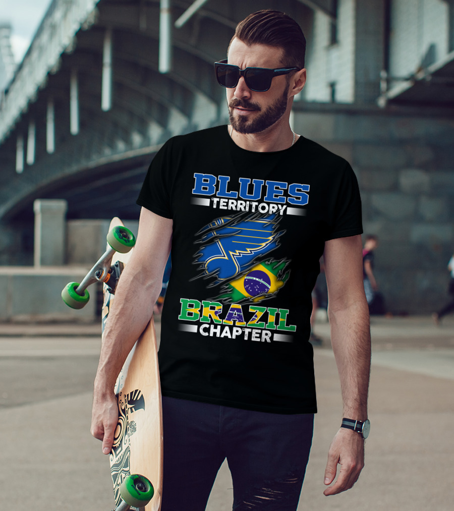 Blues Territory Brazil Chapter T-Shirt