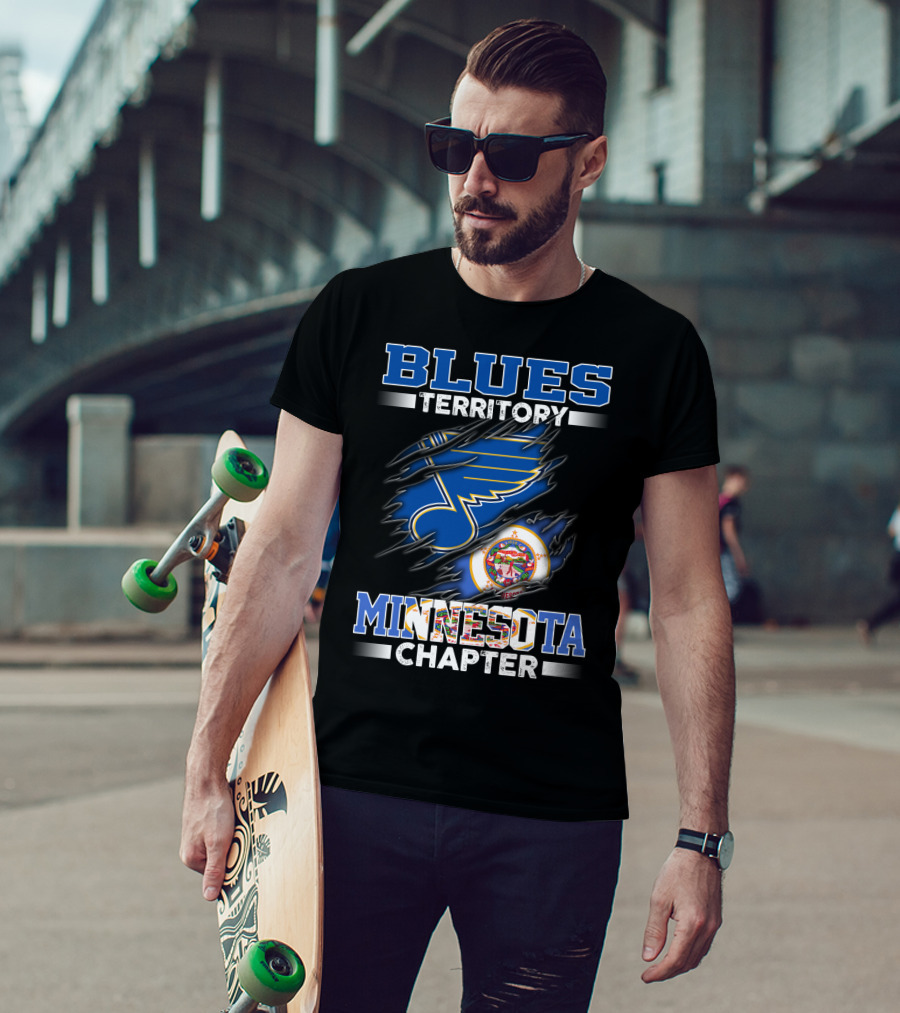 Blues Territory Minnesota Chapter T-Shirt