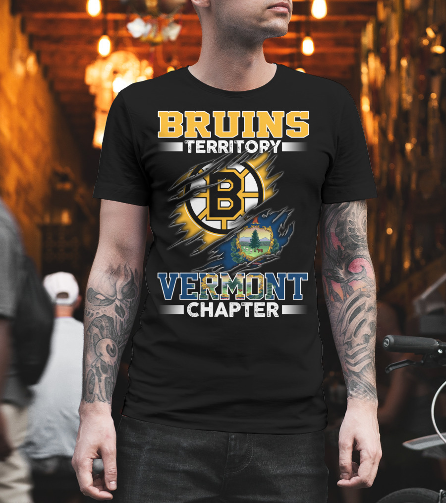 Bruins Territory Vermont Chapter T-Shirt