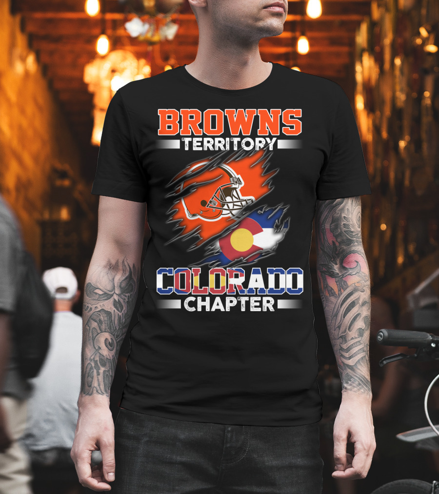 Browns Territory Colorado Chapter T-Shirt