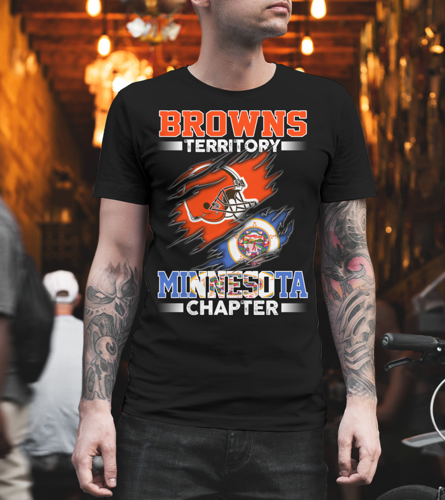 BROWNS TERRITORY MINNESOTA CHAPTER T-Shirt