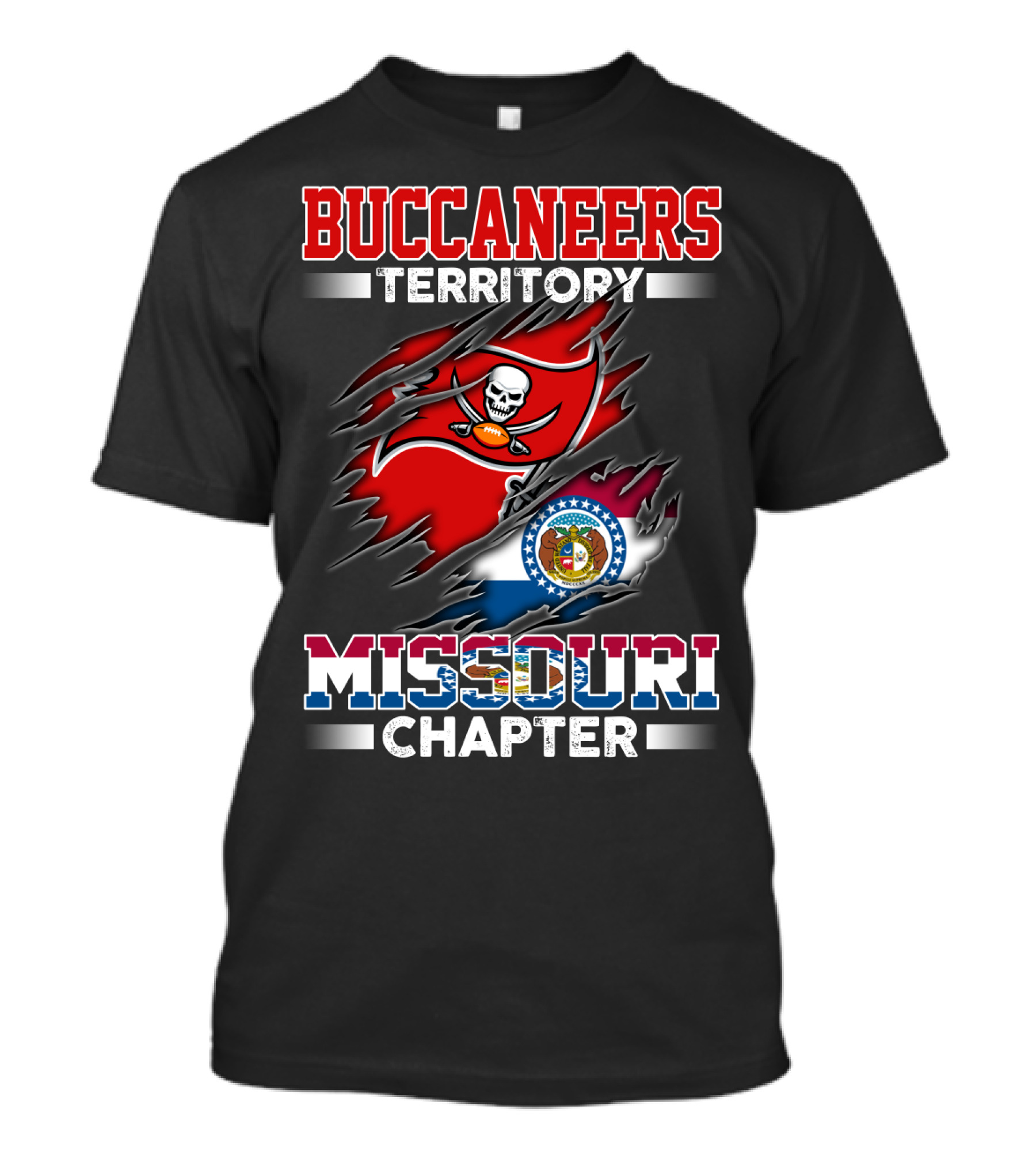 BUCCANEERS TERRITORY MISSOURI CHAPTER T-Shirt