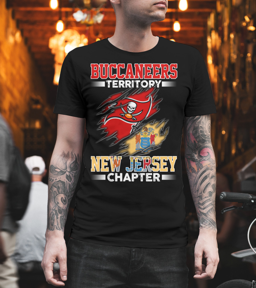 Buccaneers Territory New Jersey Chapter T-Shirt
