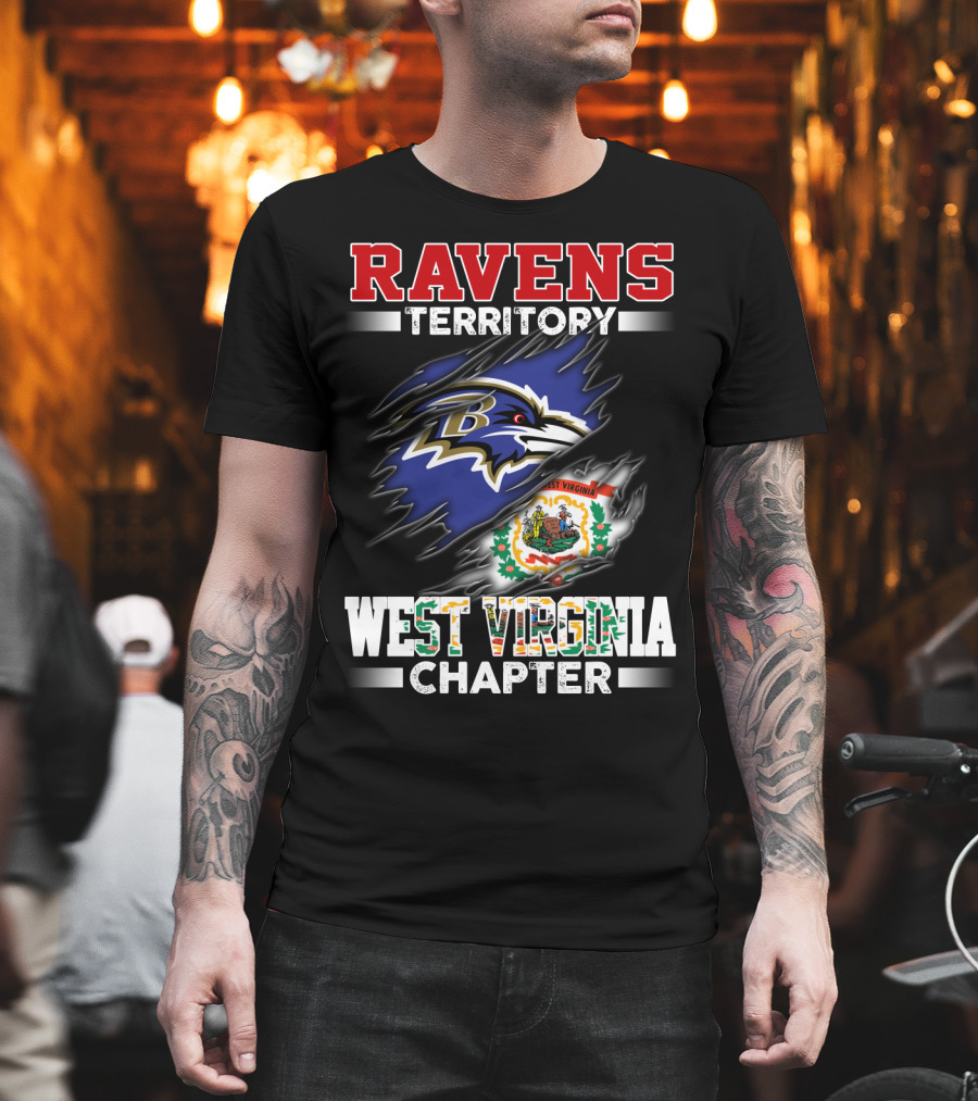 Ravens Territory West Virginia Chapter T-Shirt