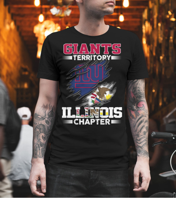 GIANTS Territory Illinois Chapter T-Shirt GIANTS Territory Illinois Chapter T-Shirt