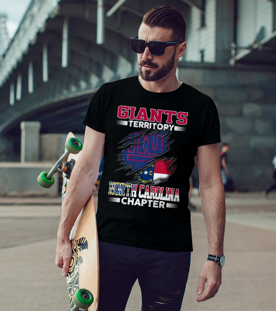 GIANTS Territory New York North Carolina Chapter T-Shirt