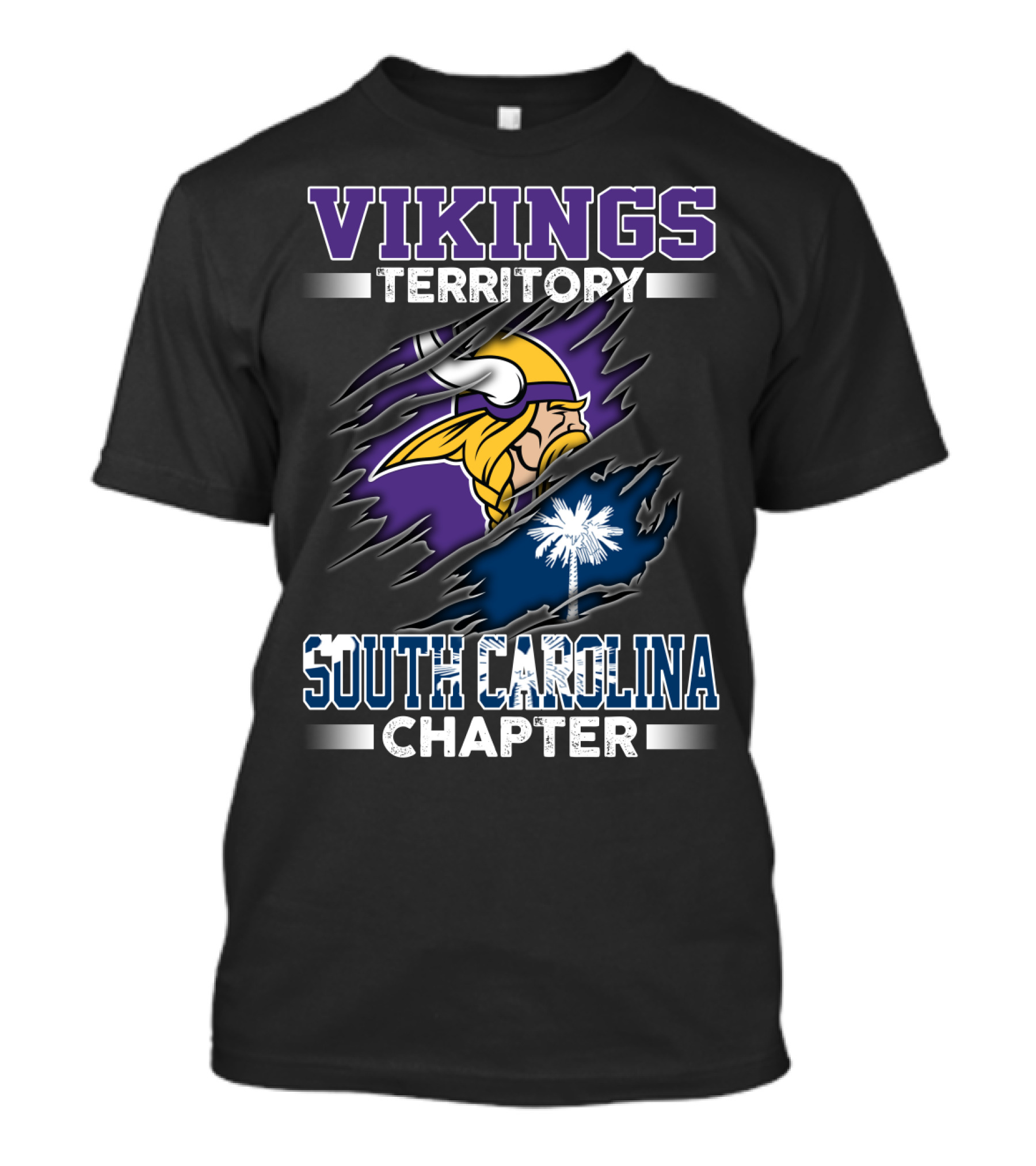 Vikings Territory South Carolina Chapter T-Shirt
