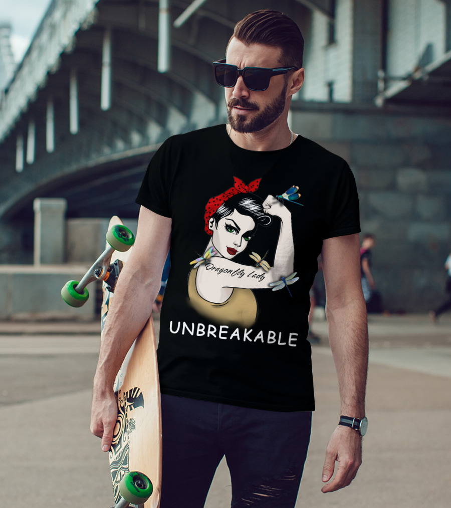 Dragonfly Lady Unbreakable T-Shirt
