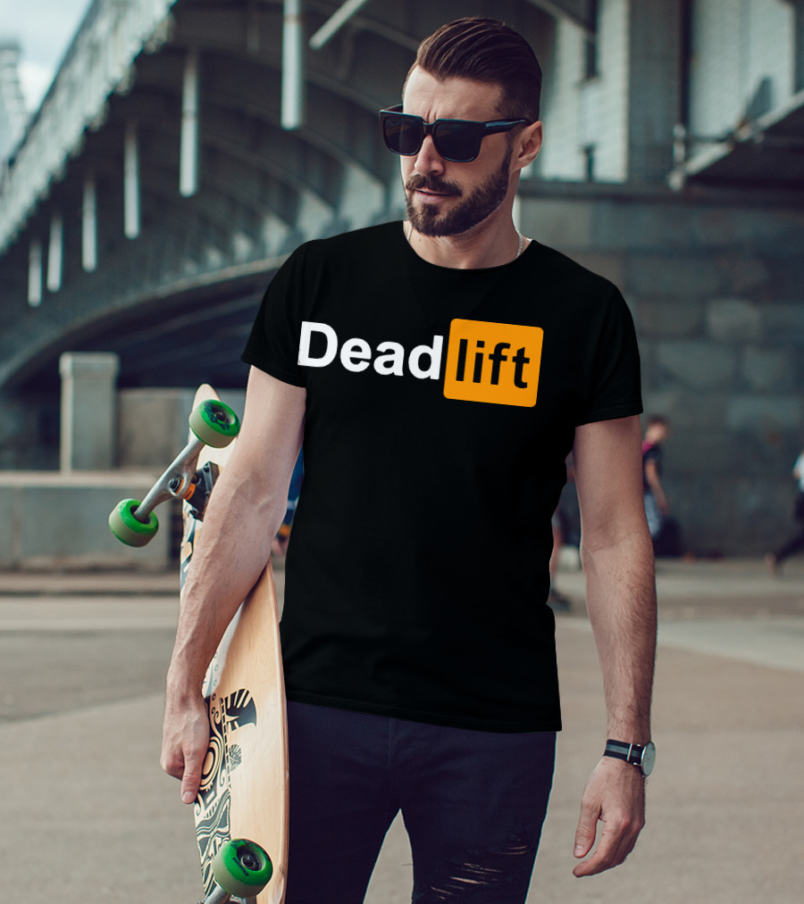 Deadlift Lift Training Strength Fitness W02 T-Shirt